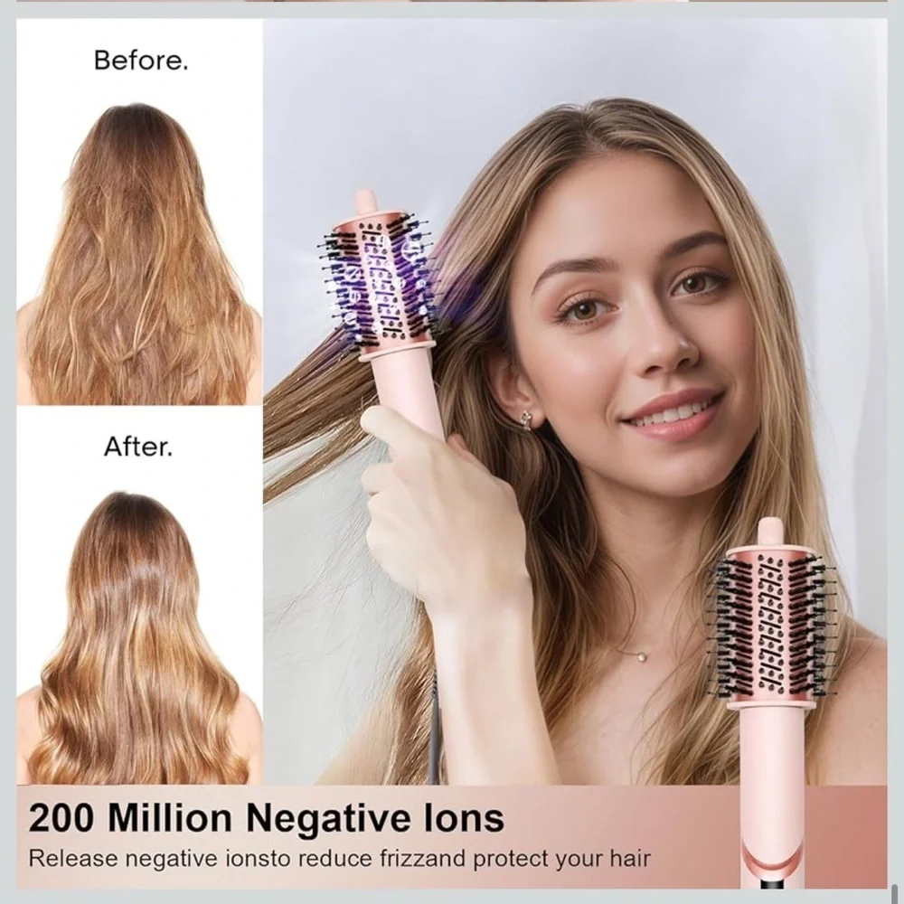 Pink 9-in-1 Hair Styling Set